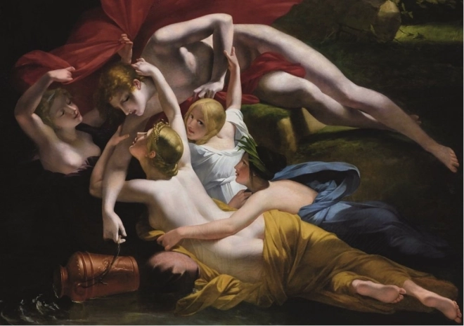 Puzle ART PUZZLE muzejs: Hīlās un nimfas, 1812, 1500 gabaliņi