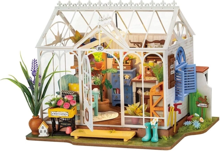 3D Wooden Puzzle Dream Garden House