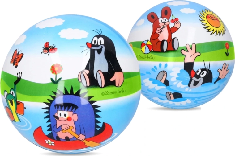Rubber Ball LITTLE MOLE AND FRIENDS 12 cm