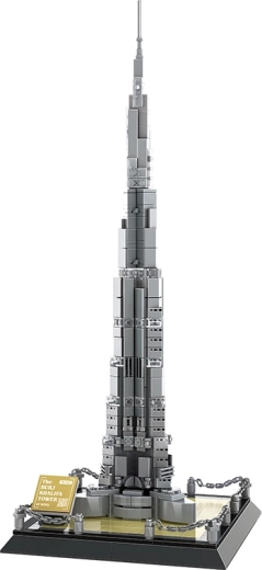 Burj Khalifa ēkas konstruktors, 555 detaļas