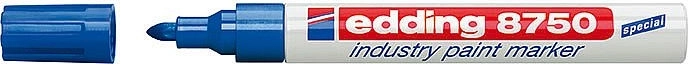 Rūpnieciskais lakas marķieris, zils Edding 8750