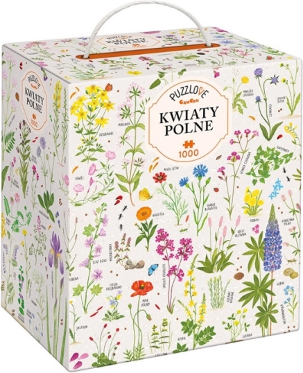 Puzzlove Meadow Flowers 1000-Piece Puzzle