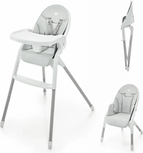Kinderkraft ēdamkrēsliņš Dinnly 2v1 Grey