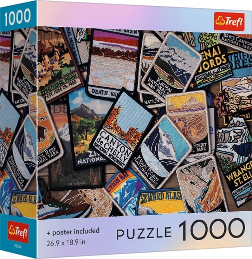 Trefl Puzzle American Souvenirs 1000 Pieces