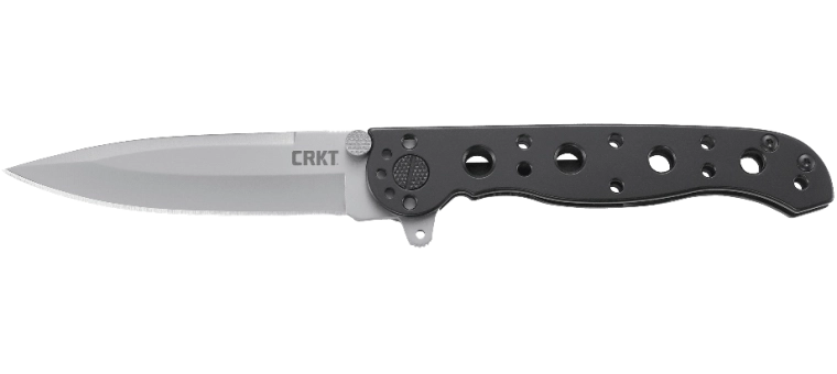 Kabatas nazis CRKT M16 Spear Point, 8 cm, melns, nerūsējošais tērauds