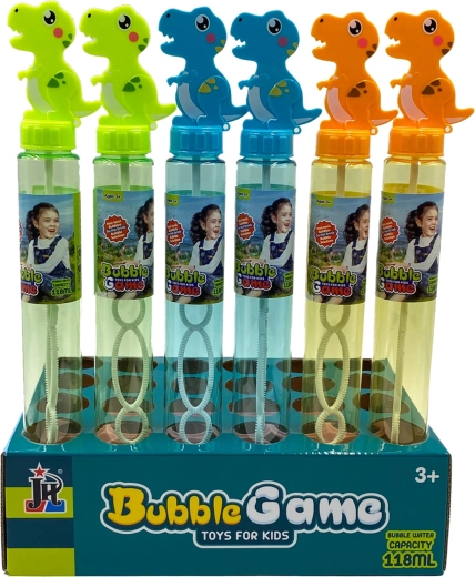 Burbuļu pūtējs ar dinozauriem 118 ml