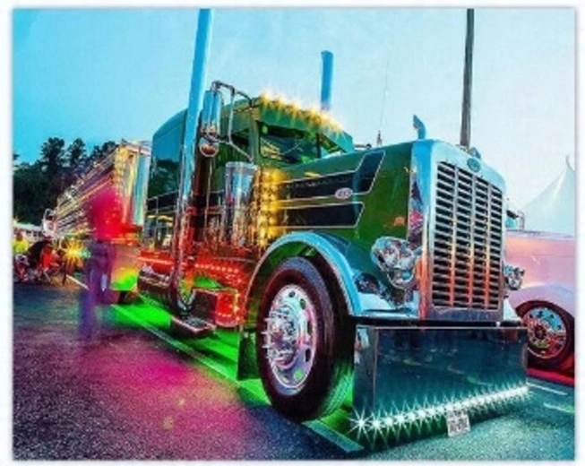 Norimpex Paint by Numbers Colorful Truck 40 × 50 cm