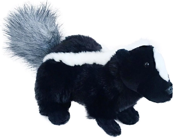Plush Striped Skunk 22 cm