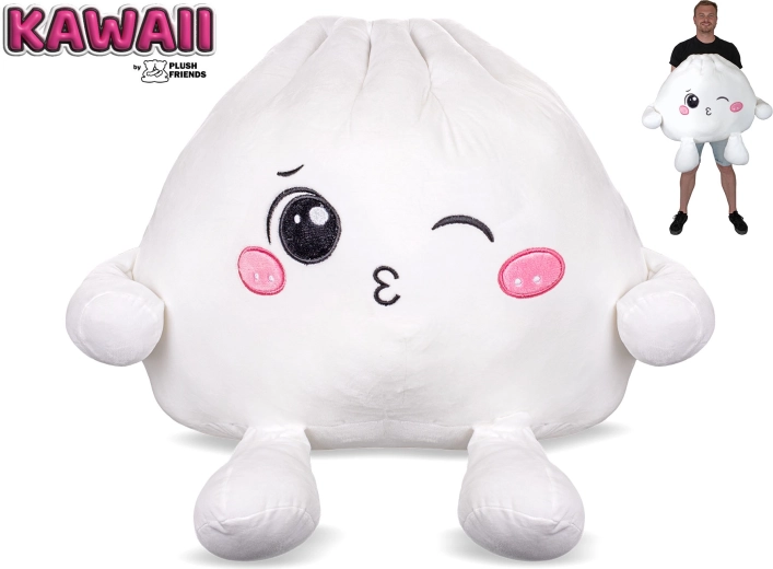 Plush Friends Kawaii Winking Plush Bao Dumpling 60 cm - 1 piece