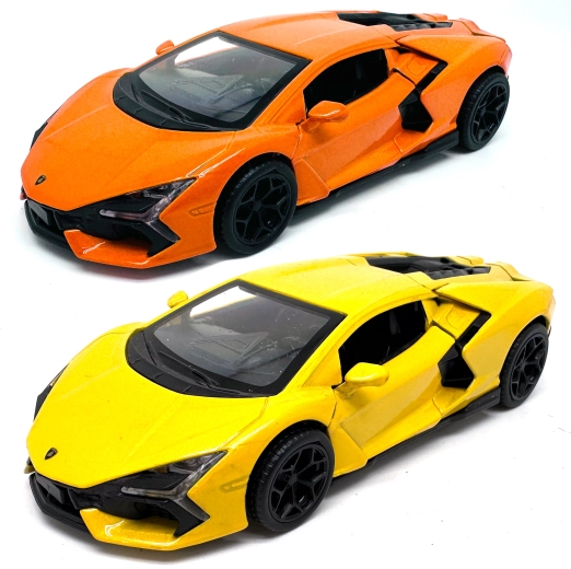 Metal model of Lamborghini Revuelto