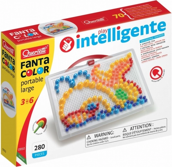 Quercetti FantaColor pārnēsājamais komplekts liels