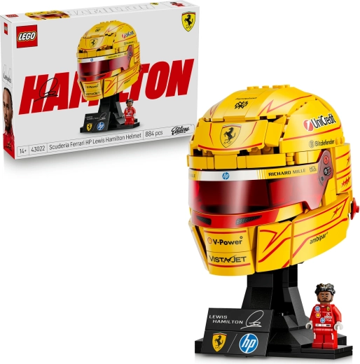 LEGO Editions Lūisa Hamiltona Scuderia Ferrari HP ķivere