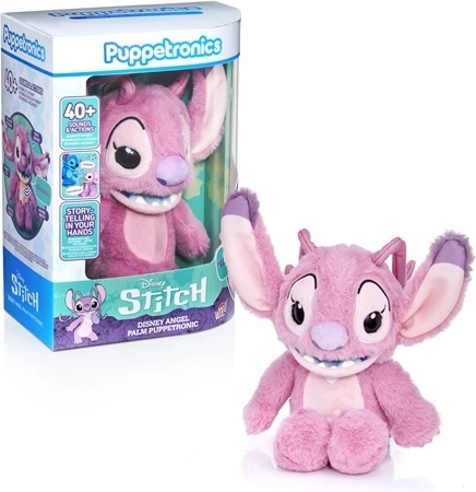 Disney Lilo un Stitch interaktīvā plīša rotaļlieta Angel 21 cm