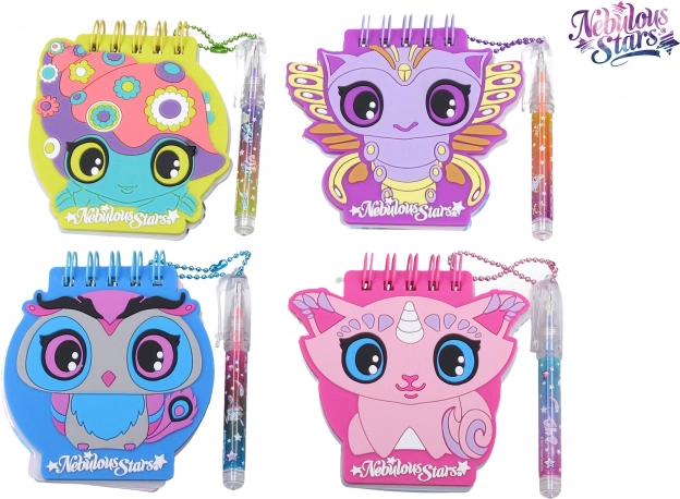 Nebulous Stars mini piezīmju blociņš ar pildspalvu 9 cm