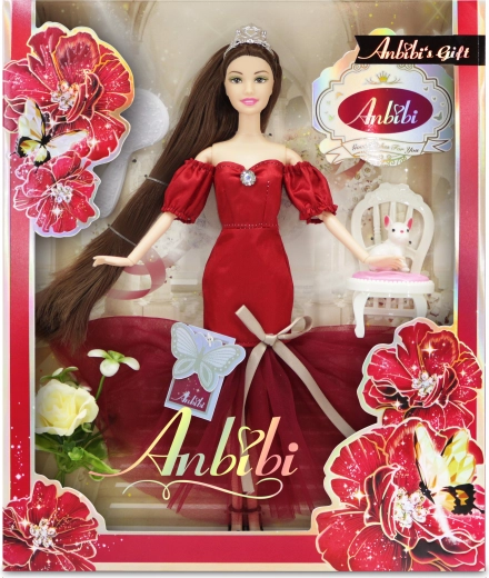 Anbibi ziedu lelle Hanička 28 cm