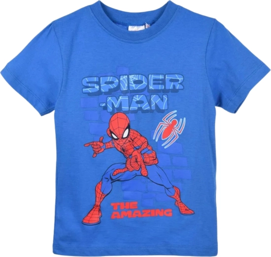 Boys' cotton Spiderman T-shirt