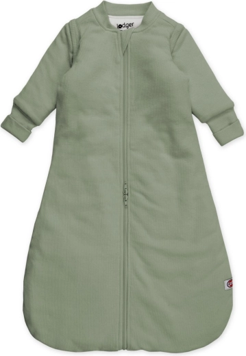 Lodger Hopper Sleeves Rib Sage sleeping bag with sleeves