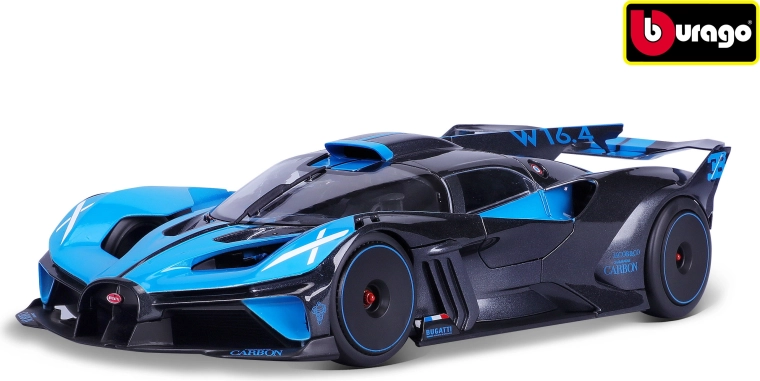 Bugatti Bolide model blue/black 1:18