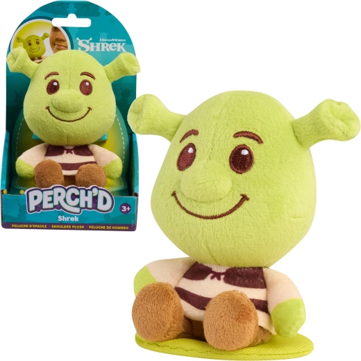 Perch’d Shrek Shoulder Plush 10 cm