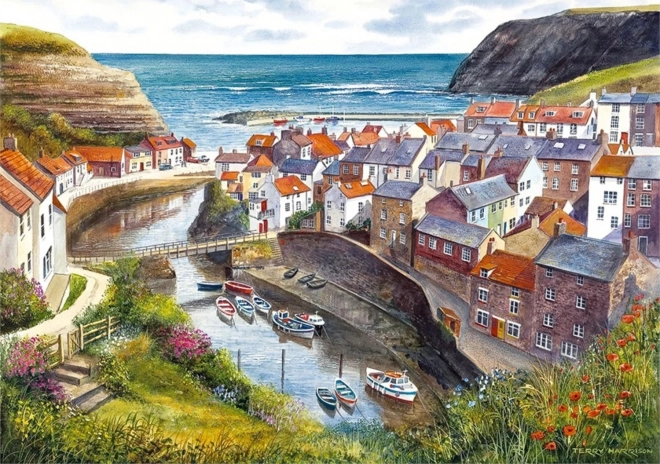 GIBSONS Puzzle Staithes, United Kingdom – 1000 pieces