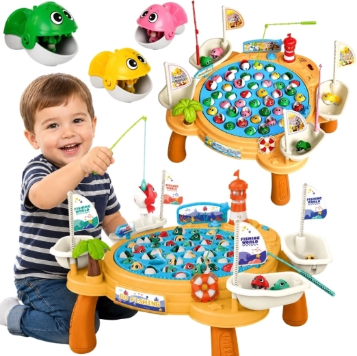 Woopie Interactive Magnetic Fishing Game Pirate Ship