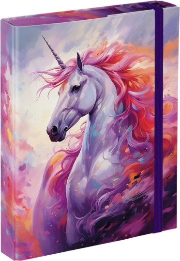 Baagl mapes skolas burtnīcām A5 Vienradža Karaliste