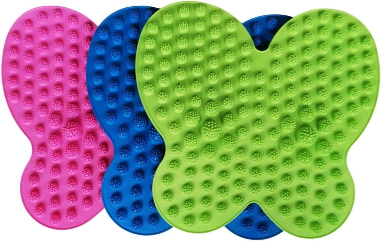 Plastmasas pēdu masāžas paklājiņš 36 × 38 cm, 3 krāsas