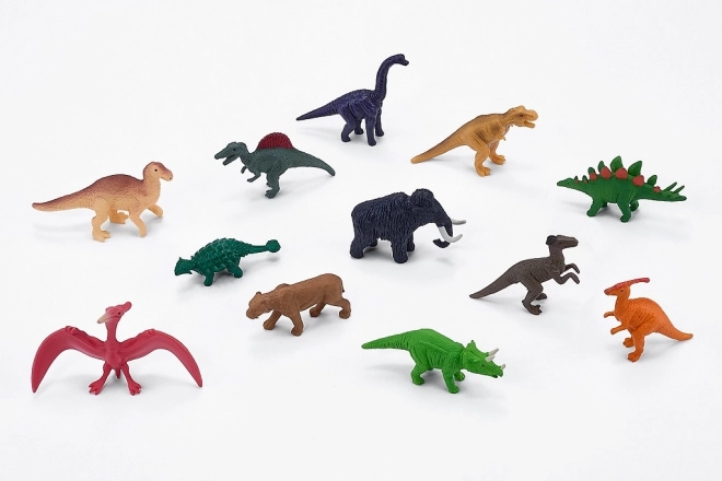 MOJO Mini World Prehistoric Animals – Set of 12 Figures in a Tube