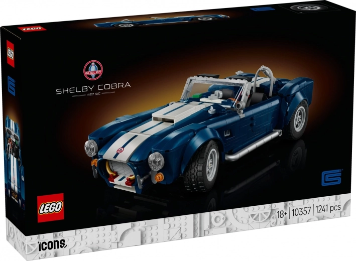 LEGO Icons Shelby Cobra 427 S/C building set for adults