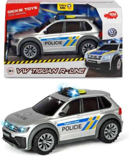 Policijas auto VW Tiguan R-Line, čehu versija 1:18 ar gaismu un skaņu