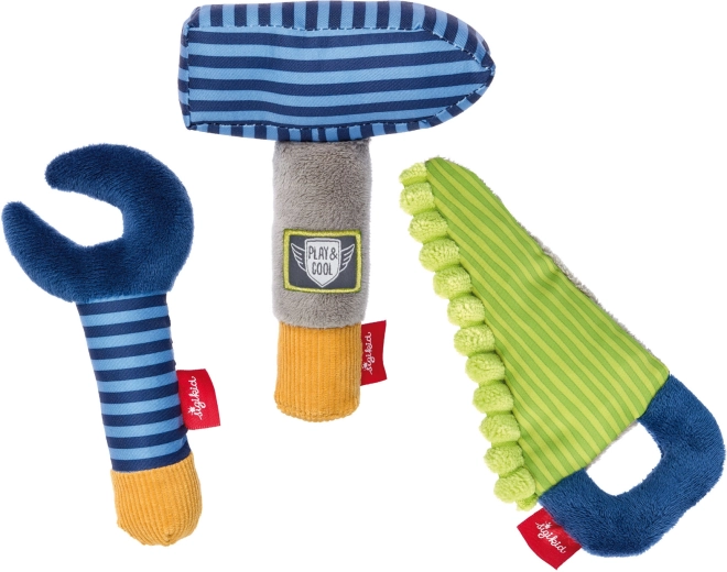 Sigikid plush tools for babies – set of 3