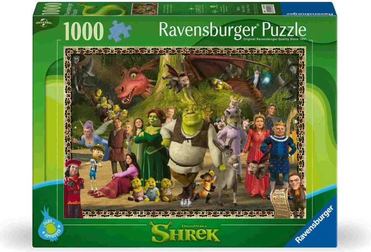 Ravensburger puzle Shrek: Evergreen, 1000 detaļas
