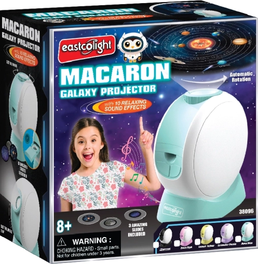 Galaxy projector with sound effects