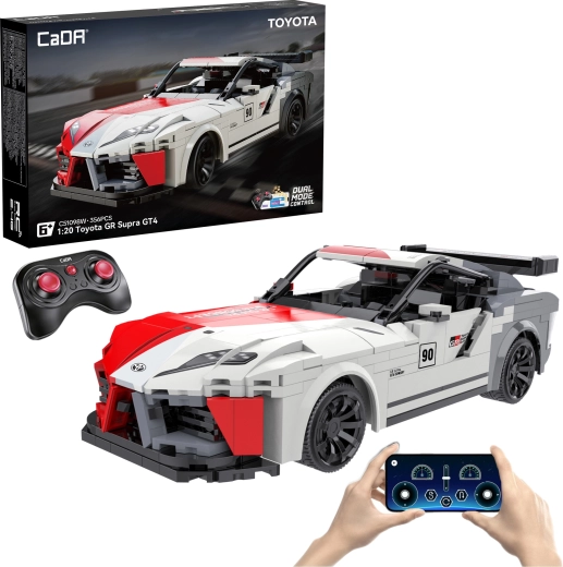 CaDA Toyota GR Supra GT4 RC building set (356 pieces)