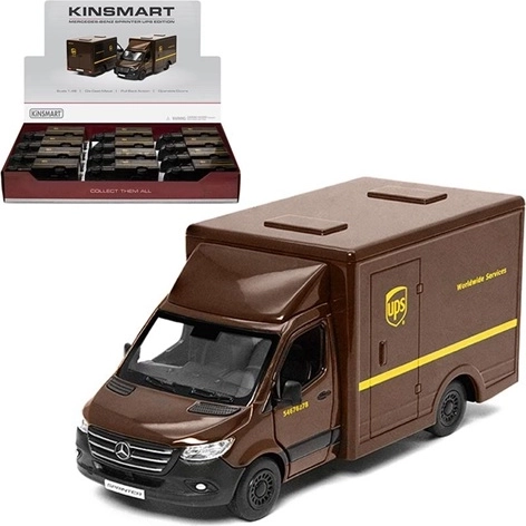 Metal Mercedes-Benz Sprinter UPS model in 1:48 scale