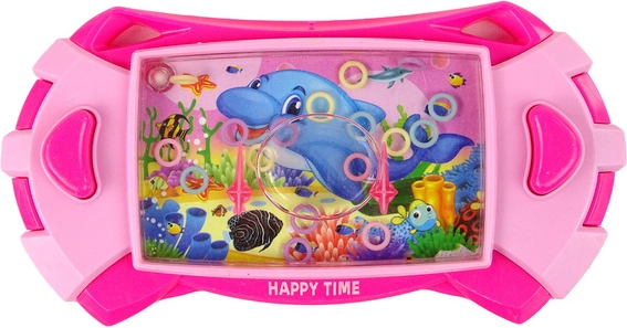 Ūdens prasmju spēle Delfīns rozā konsole