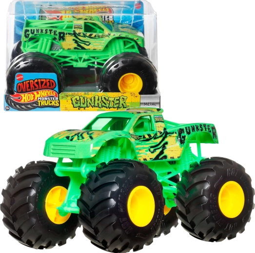 Hot Wheels Monster Trucks Gunkster 21 cm - 1 gab.