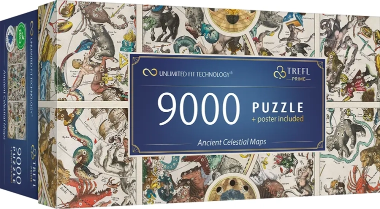 Puzzle 9000 pcs Ancient Celestial Maps