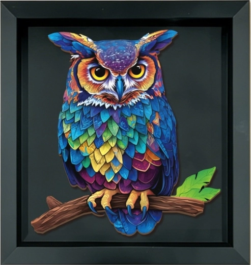 2Kids Toys wooden owl puzzle - 1 piece