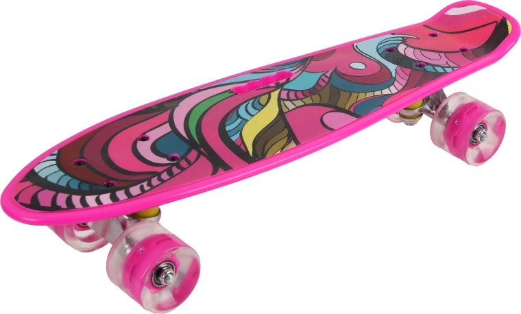 Skateboard Pink Explosion 54.5 cm