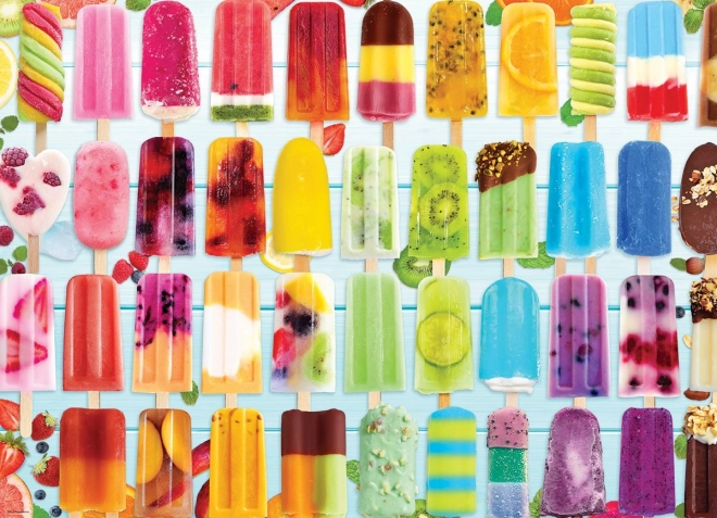 EUROGRAPHICS Popsicle Rainbow Puzzle 1000 Pieces