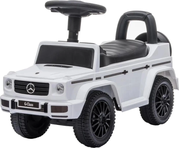Bērnu stumjamā mašīnīte Mercedes-Benz G350d Buddy Toys, balta