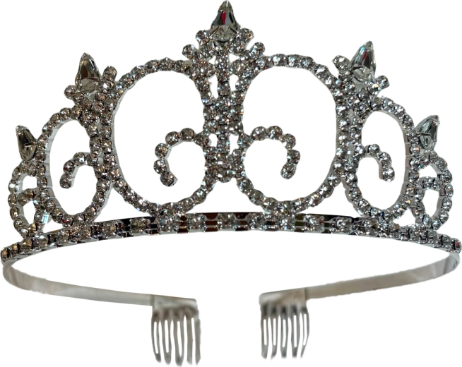 Rozā matu stīpiņa Diamond Queen