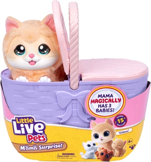 Little Live Pets Mama Surprise interaktīvais kaķēns