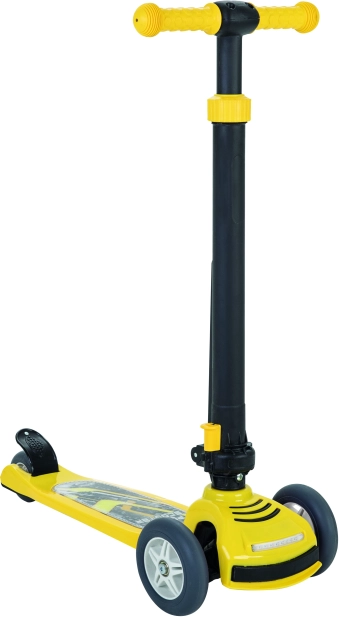 Bērnu skrejritenis ar LED gaismām – dzeltens