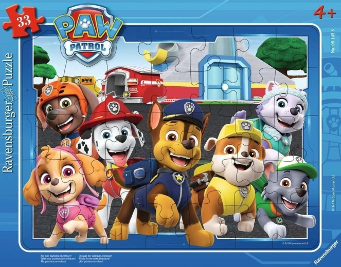 Puzzle 33 pieces Paw Patrol