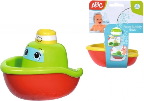 ABC vannas laiviņa ar burbuļiem