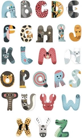Vilac Wooden Letter K – Animal Alphabet