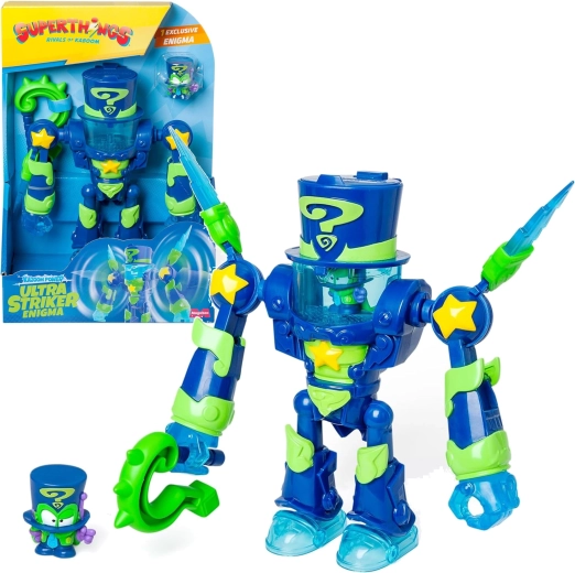 MagicBox Toys SuperZings SuperThings Ultra Striker Enigma kaujas robots un figūriņa