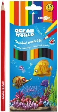 Pastelītes Ocean World trīsstūrveida, 12 gab.